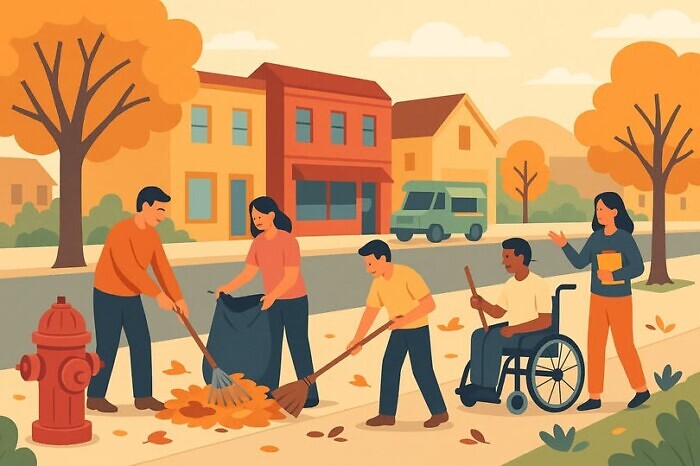 Fall Cleanup in Falmouth, KY