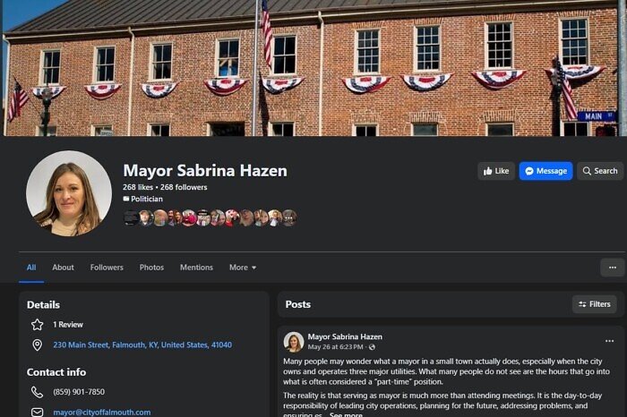 When The Mayor Page Becomes The Campaign Page